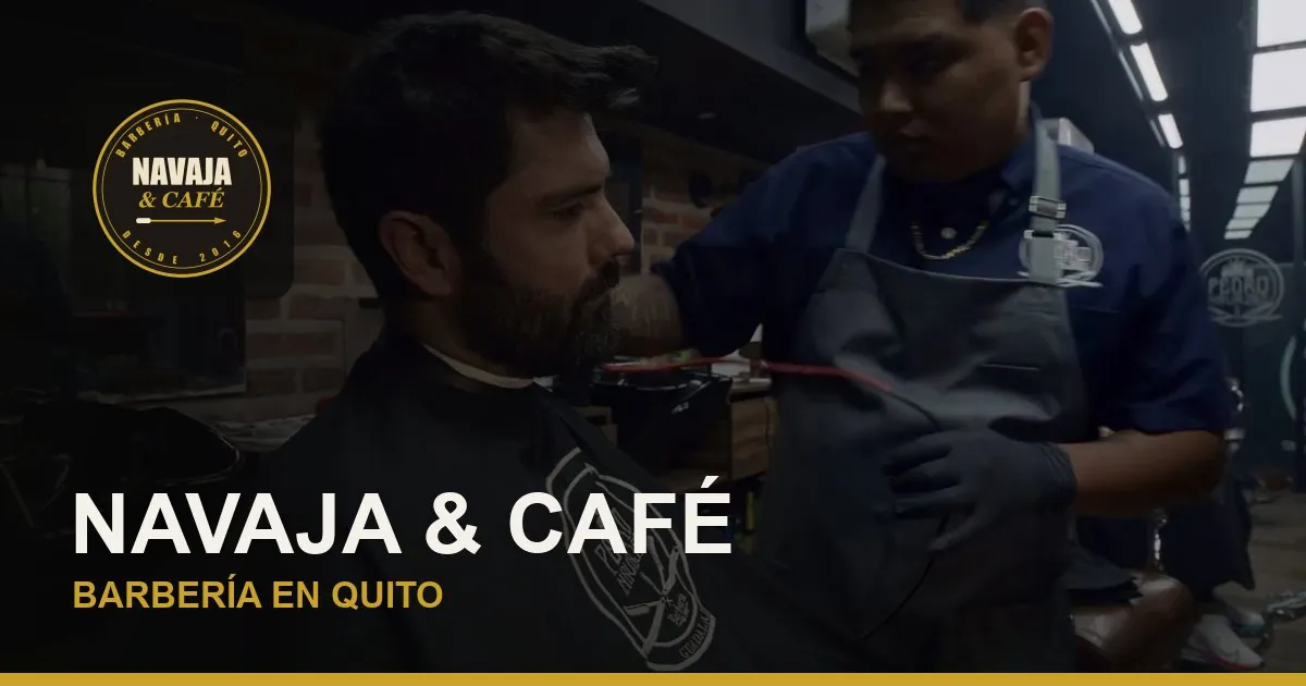 Tarjeta de Navaja & Café al compartir su web