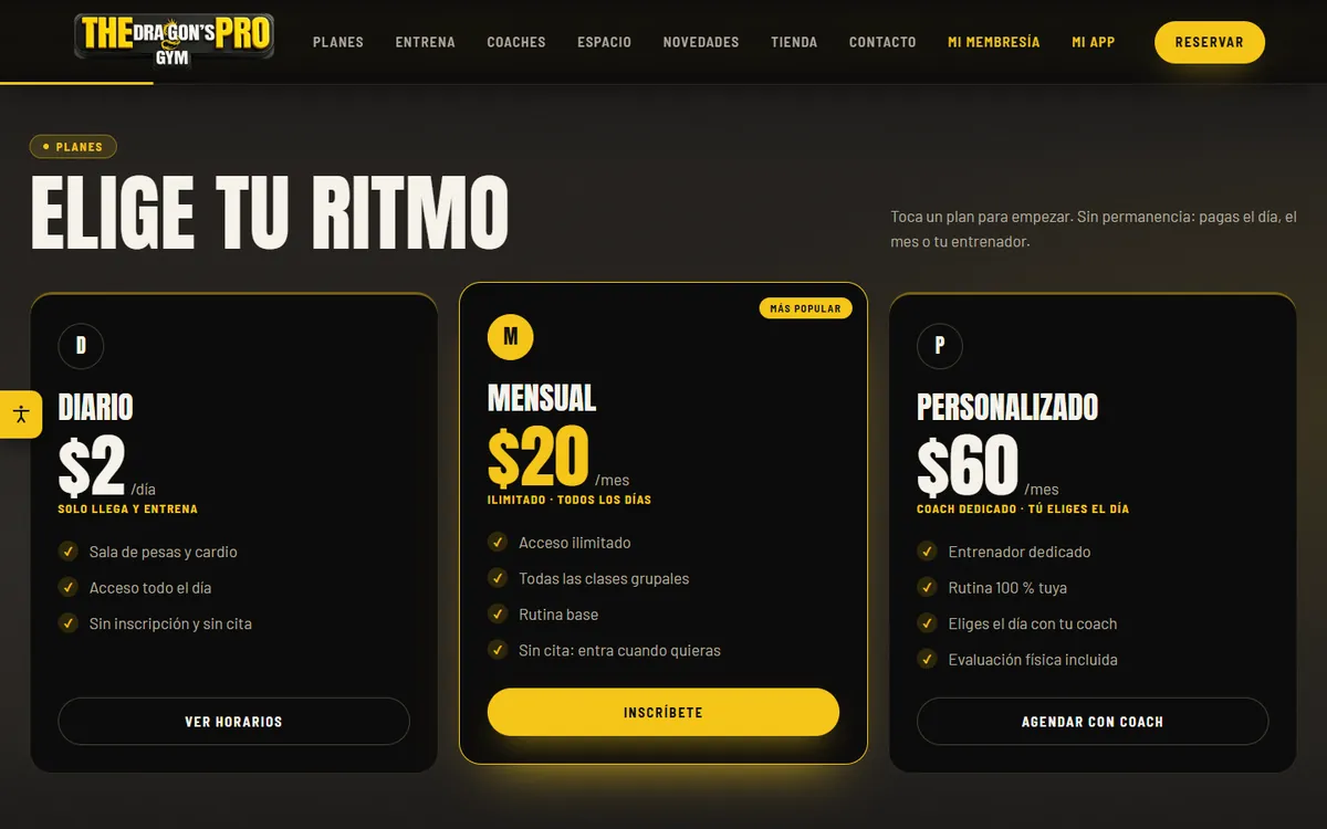 plans and prices