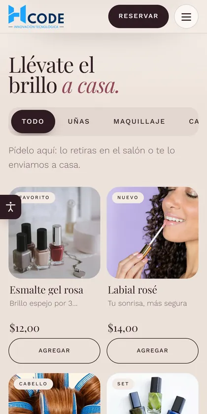 tienda con retiro en el local