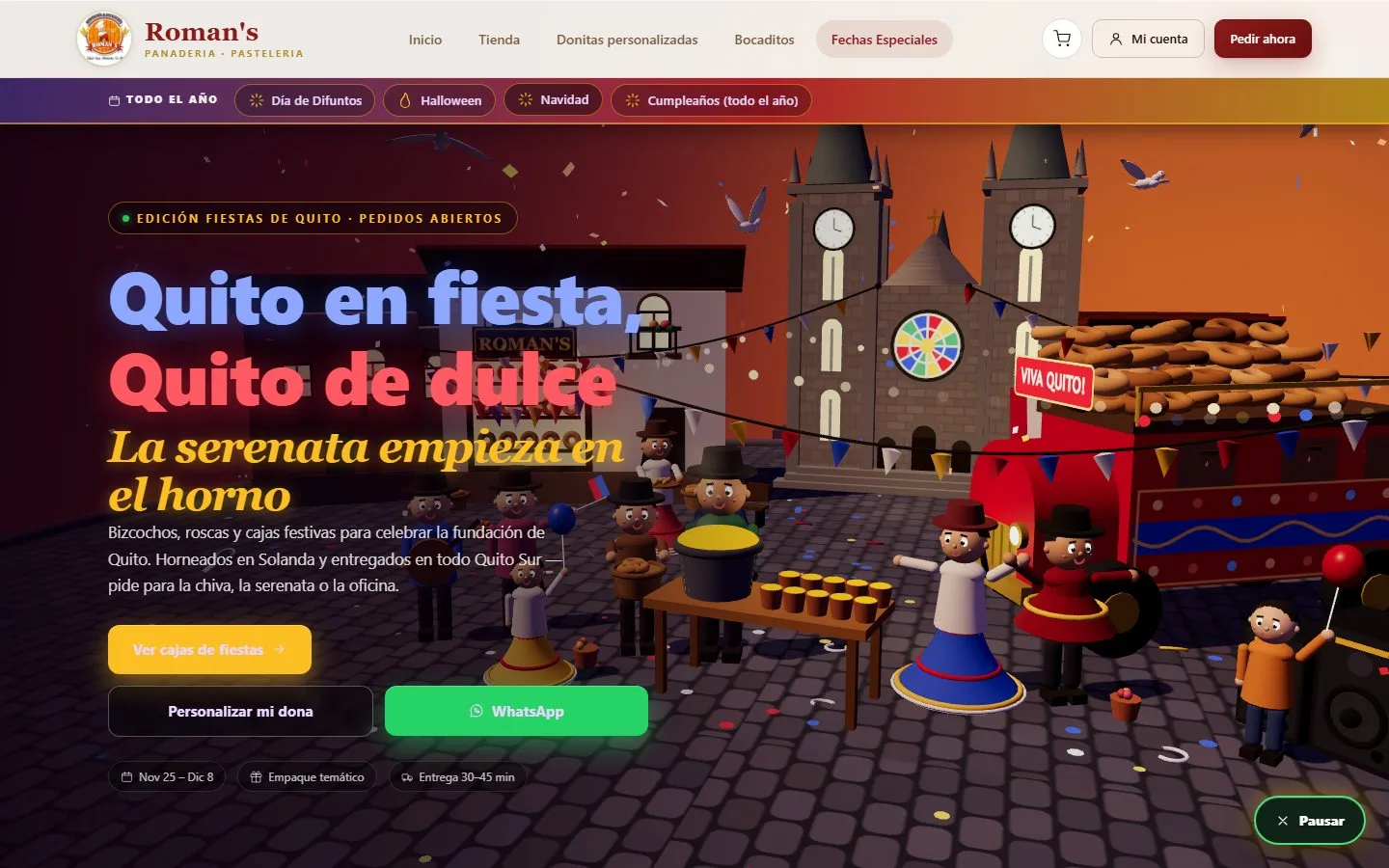 Donas Romans: captura del sistema
