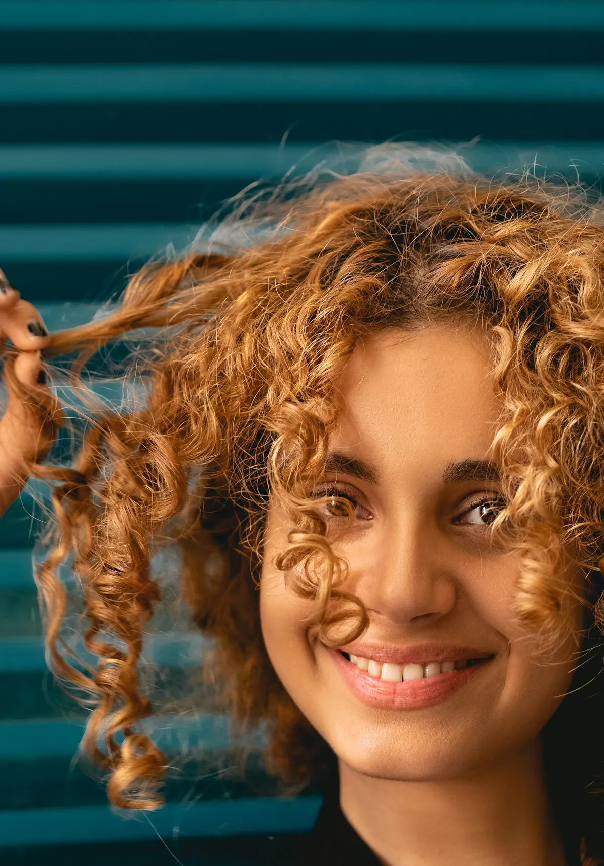 Cabello rubio con balayage